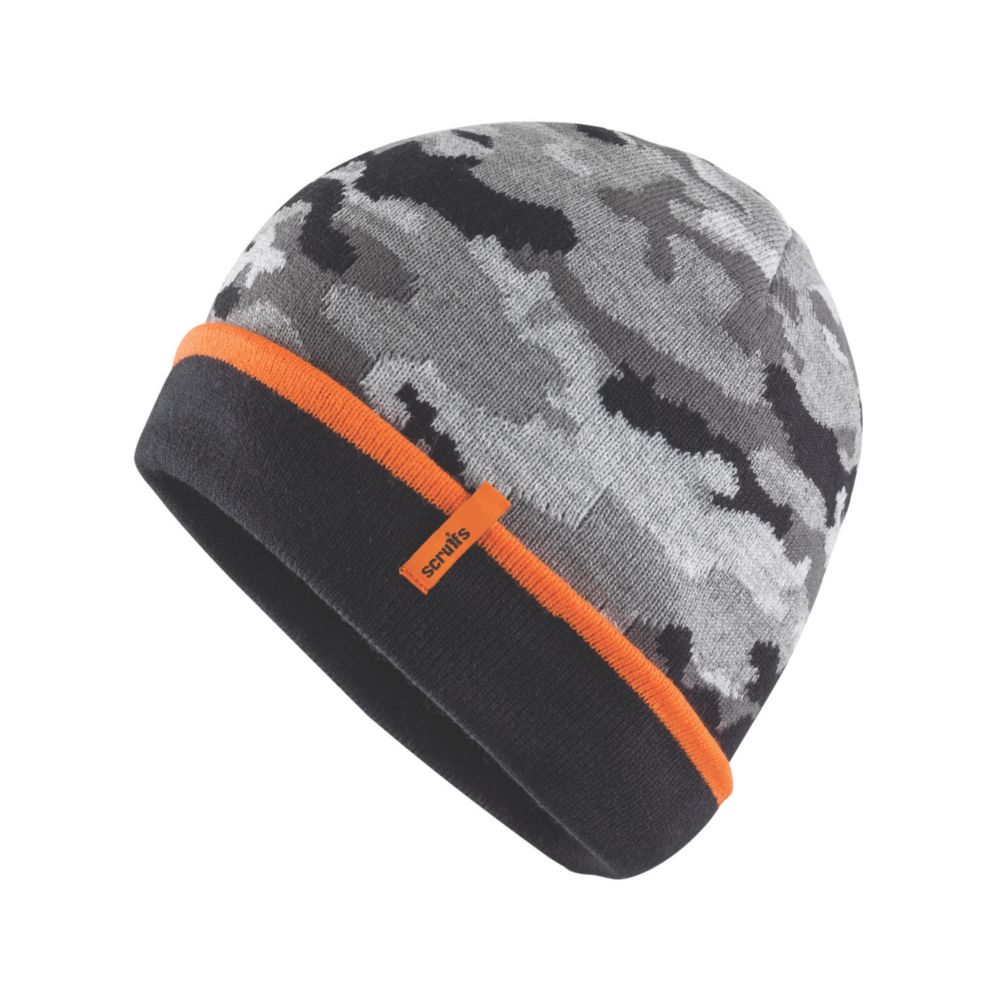 Image of Scruffs Trade Beanie Camo Grey 