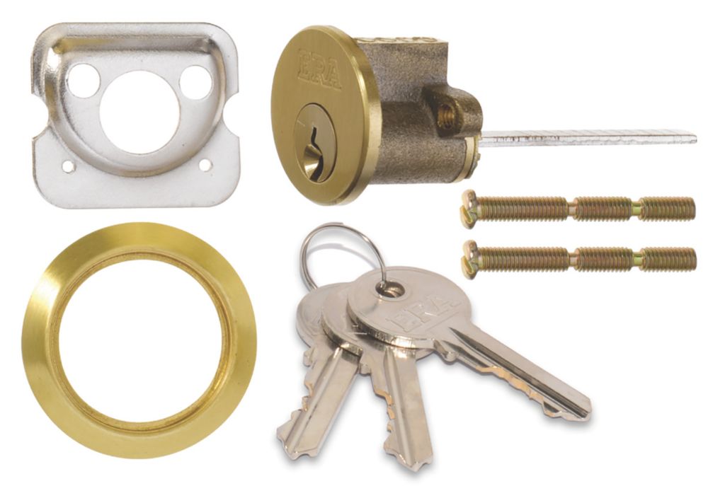 Image of ERA Replacement Rim Cylinder Brass 33mm 