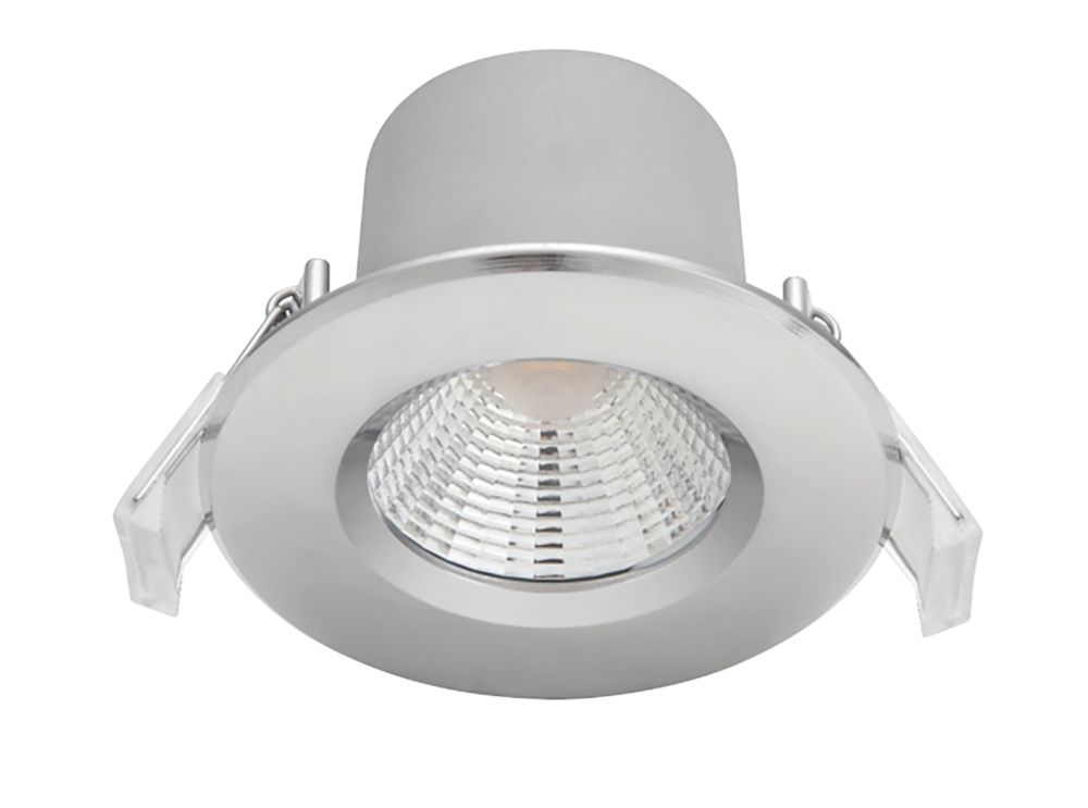 Image of Philips Dive Fixed LED Recessed Spotlight Chrome 0.55W 350lm 3 Pack 