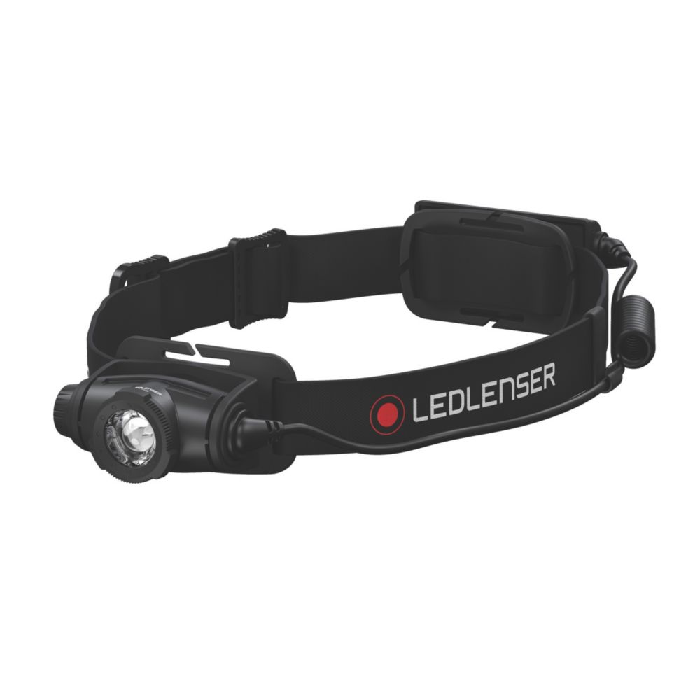 Image of LEDlenser H5R Core Rechargeable LED Head Torch Black 500lm 