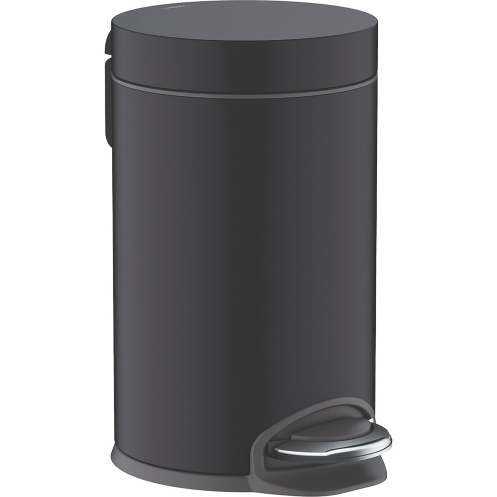 Image of Hansgrohe AddStoris Bin Matt Black 3Ltr 