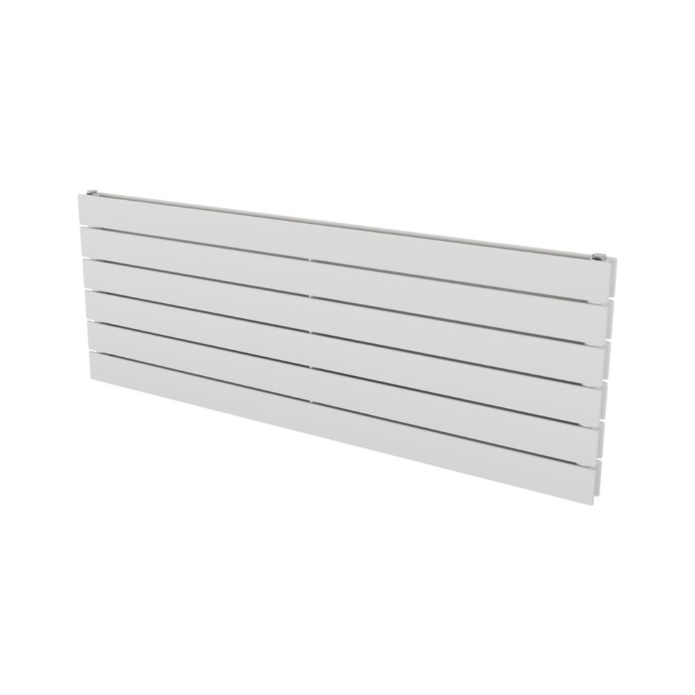 Image of Ximax Oceanus Duplex Horizontal Designer Radiator 445mm x 1200mm White 3120BTU 