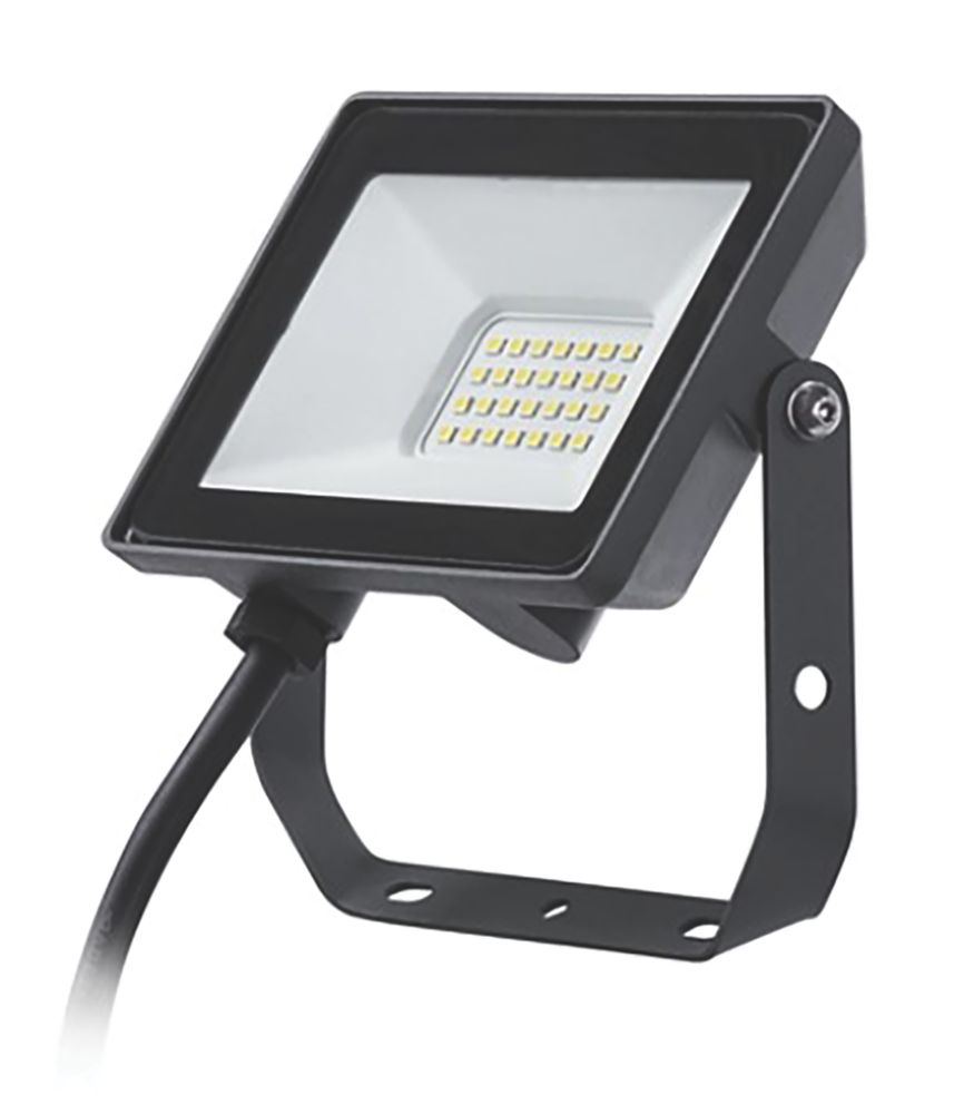 Image of Philips ProjectLine Outdoor LED Floodlight Black 10W 950lm 