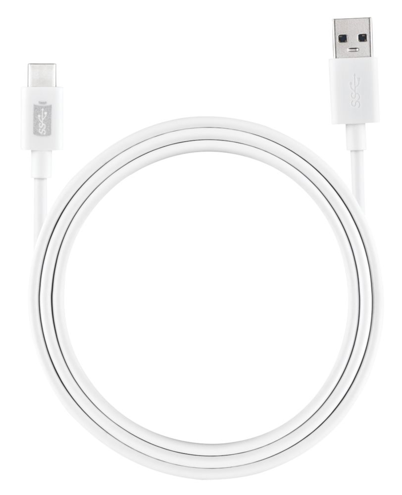Image of Masterplug USB-A to USB-C Charging Cable 1m 
