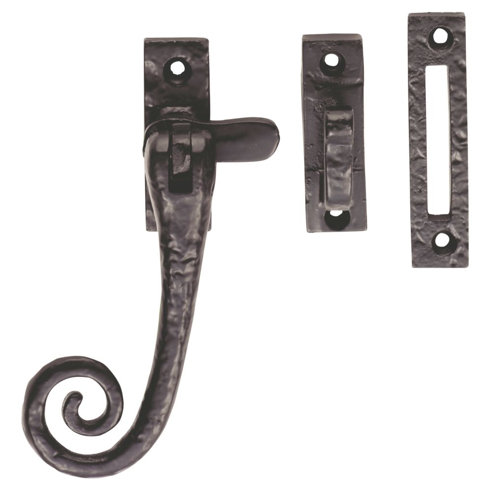 Image of Carlisle Brass LH/RH Monkeytail Casement Fastener Antique Black 