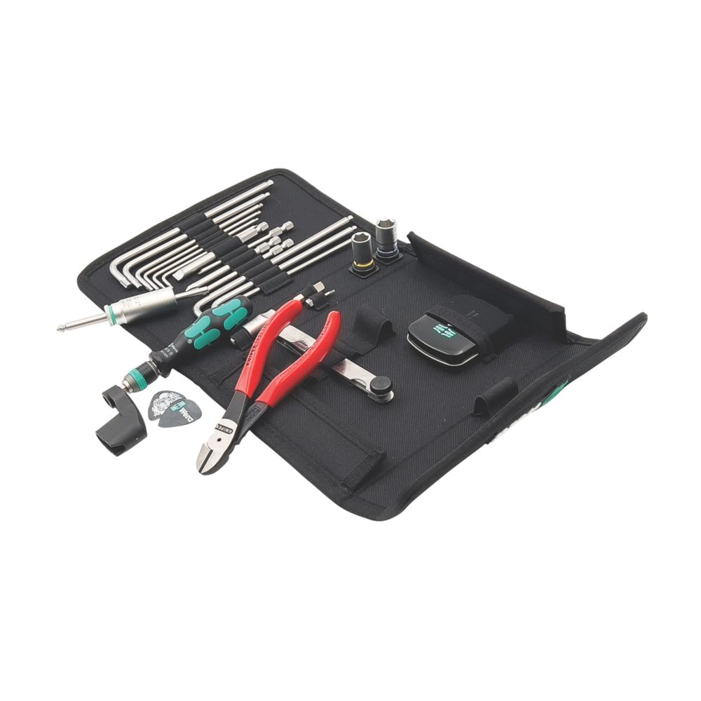 Image of Wera 9100 Guitar Tool Set 26 Pieces 