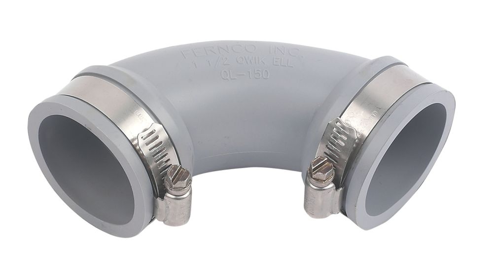 Image of FloPlast WF11 Flexi Waste Elbow 40-48mm 