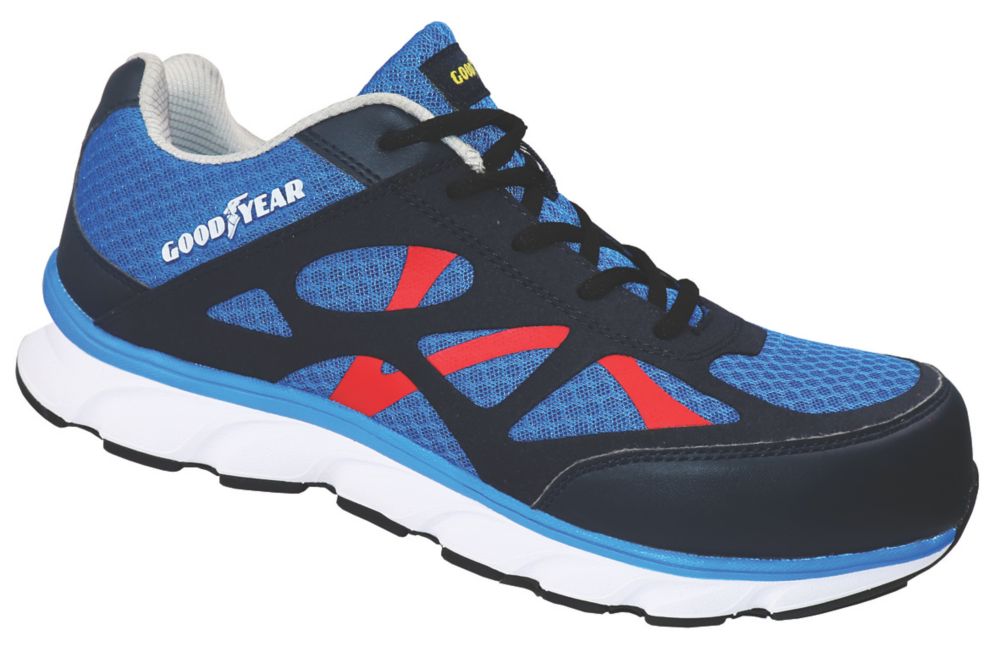 Image of Goodyear GYSHU1633 Metal Free Safety Trainers Black Size 11 