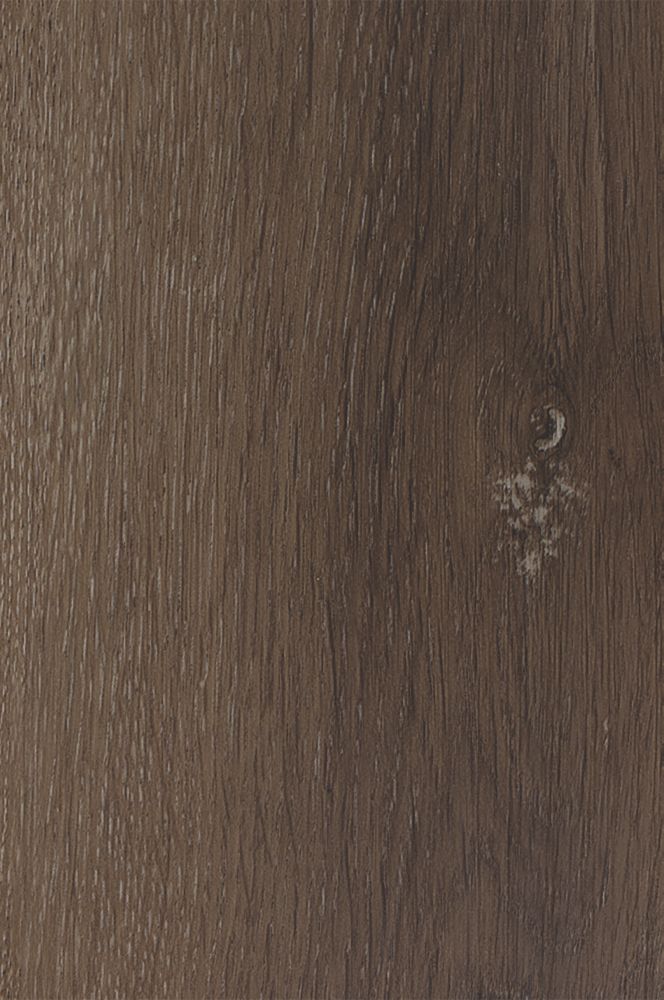 Image of Kraus Ingleton Dark Brown Wood-Effect Vinyl Flooring 2.2mÂ² 