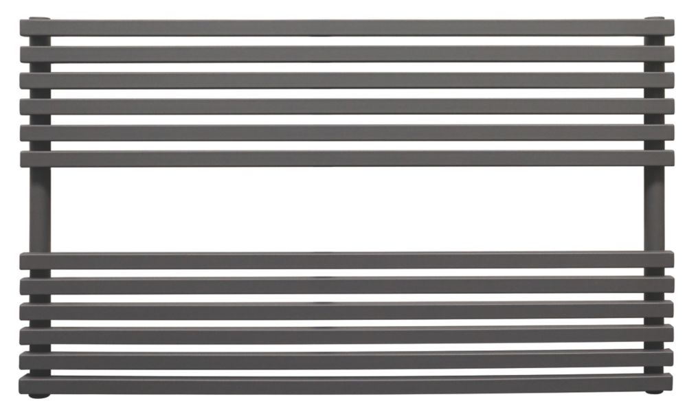 Image of Towelrads Oxfordshire Designer Towel Radiator 600mm x 1000mm Anthracite 2293BTU 