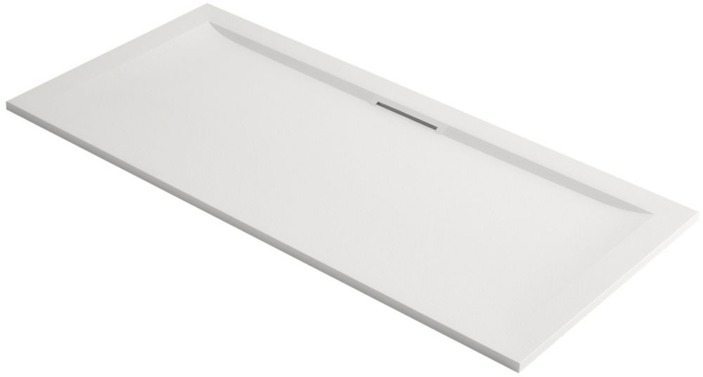 Image of Mira Flight Level Safe Rectangular Shower Tray White 1800mm x 800mm x 25mm 