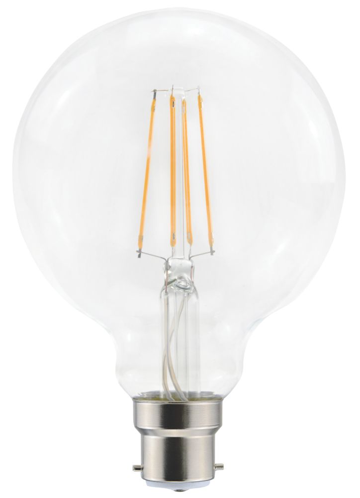 Image of LAP BC G95 LED Virtual Filament Light Bulb 1055lm 7.8W 