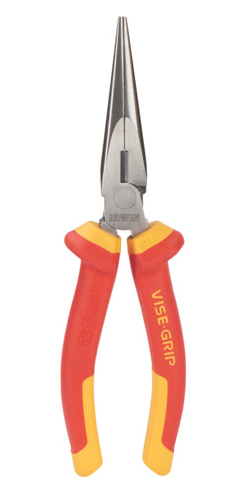 Image of Irwin Vise-Grip VDE Long Nose Pliers 8" 
