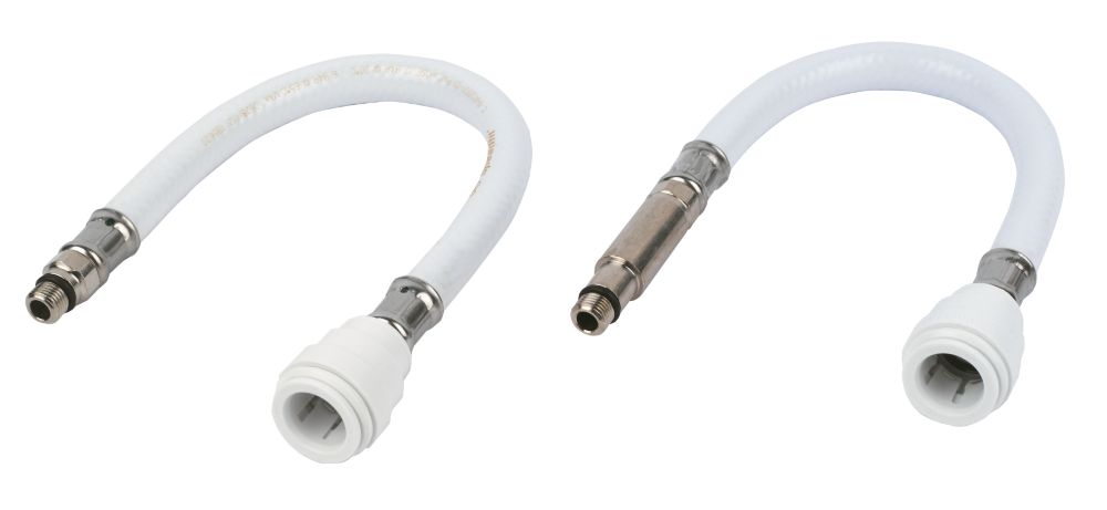 Image of JG Speedfit Monobloc Tap Connector 15mm x M10mm x 300mm 2 Pack 