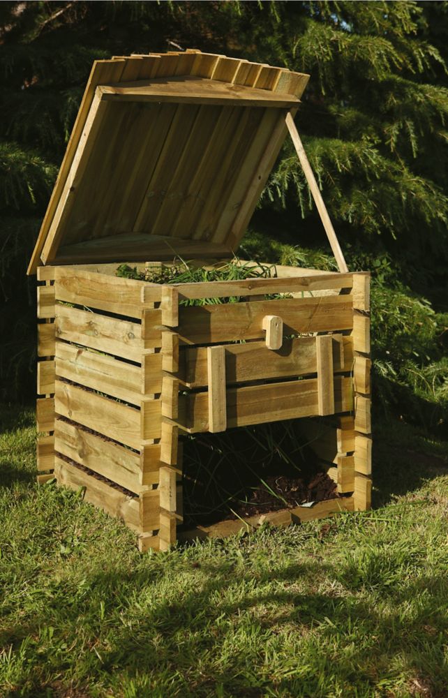 Image of Forest Beehive Compost Bin 752mm x 740mm x 855mm 