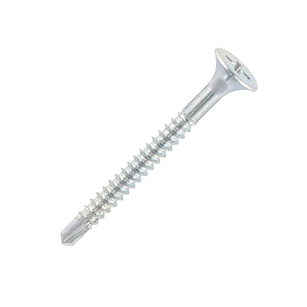 Image of Timco Phillips Bugle Self-Drilling Drywall Metal Stud Plasterboard Screws 3.9mm x 65mm 500 Pack 