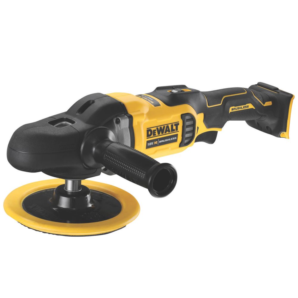 Image of DeWalt DCM849N-XJ 180mm 18V Li-Ion XR Brushless Cordless Rotary Polisher - Bare 