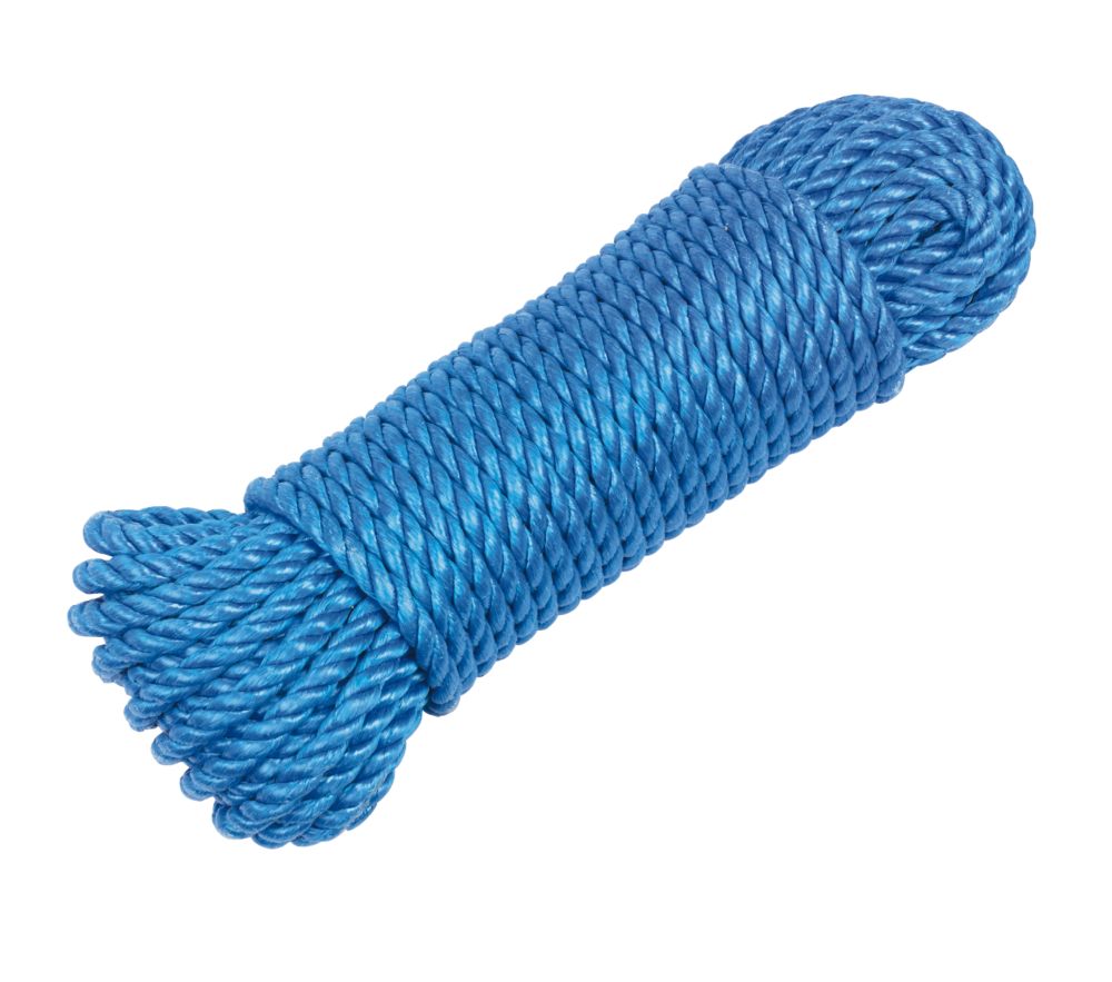 Image of Polypropylene Rope Blue 10mm x 27m 