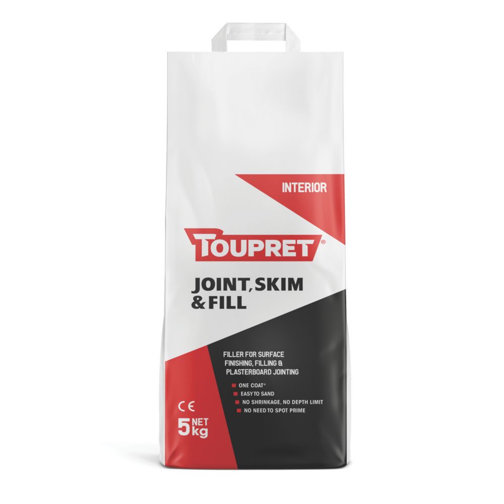 Image of Toupret Joint, Skim & Fill Quick Dry 5kg 