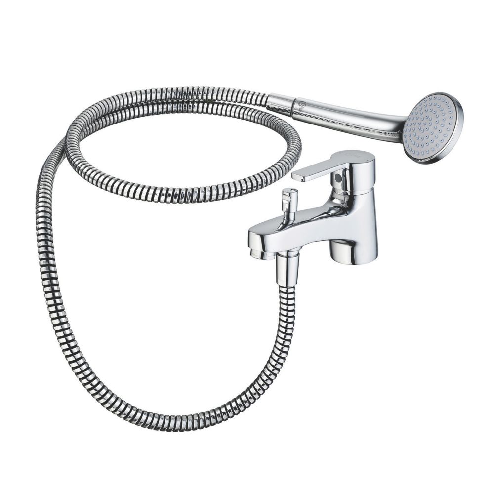 Image of Ideal Standard Calista Deck-Mounted Bath/Shower Mixer Chrome 