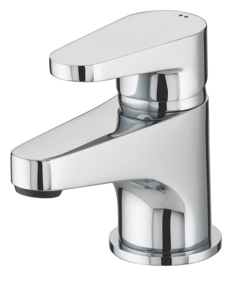 Image of Bristan Quest Bathroom Basin Mono Mixer Tap with Clicker Waste Chrome 