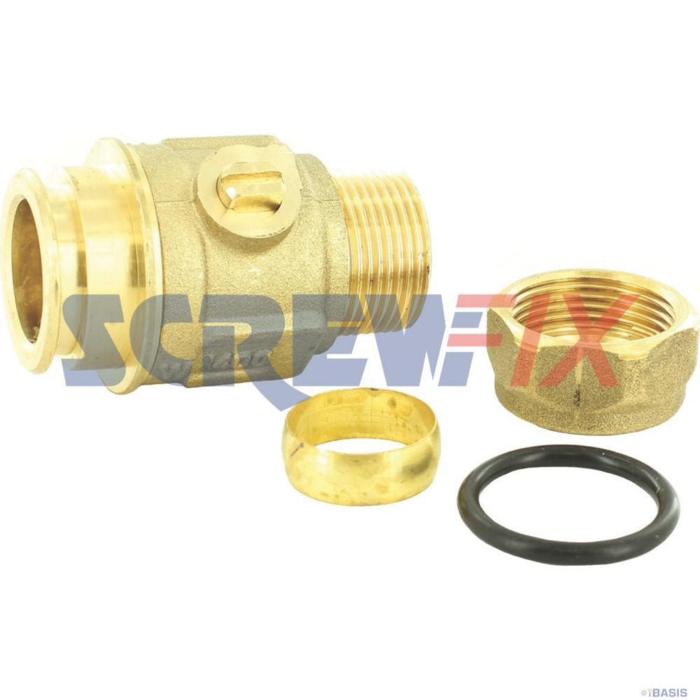 Image of Worcester Bosch 87161480060 22MM ISOLATING VALVE 