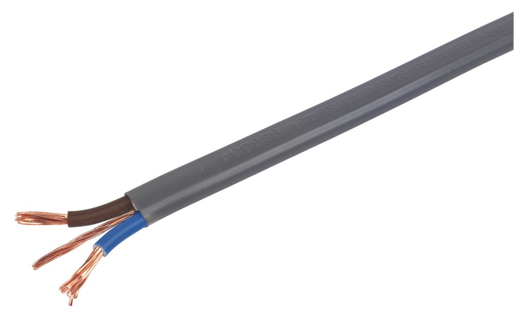 Image of Prysmian 6242Y Grey 10mmÂ² Twin & Earth Cable 25m Drum 