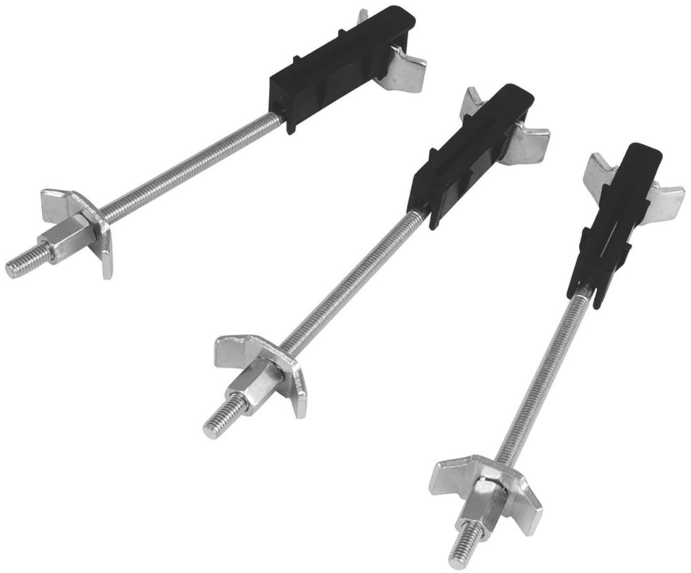 Image of Unika EasiBolt Kitchen Worktop Connecting Bolt 150mm 3 Pcs 