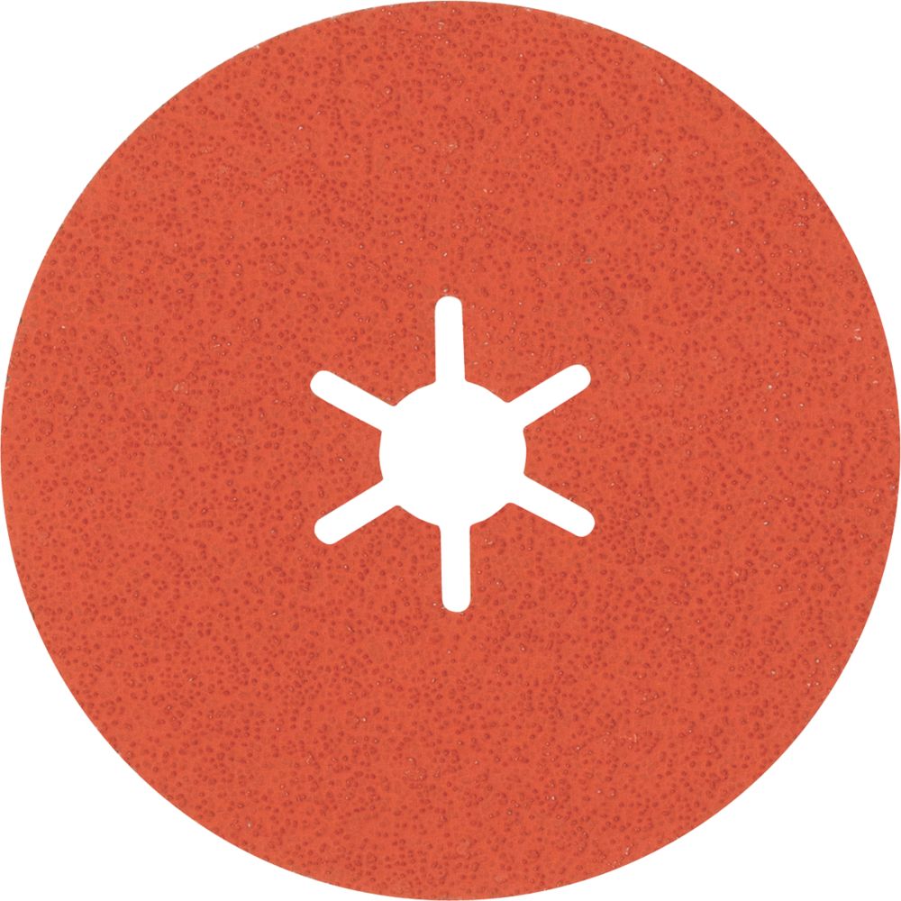 Image of Bosch Expert R782 Prisma Fibre Discs 100mm x 22.23mm 60 Grit 25 Pack 