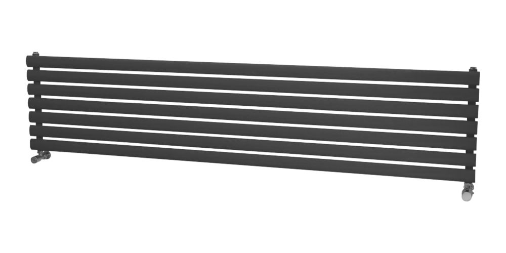 Image of Ximax Fortuna Designer Radiator 410mm x 1800mm Anthracite 2754BTU 