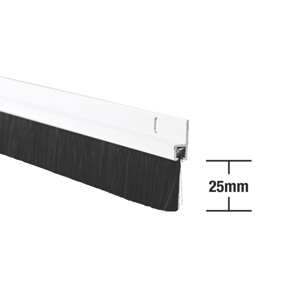 Image of Stormguard Heavy Duty Brush Seal White 0.91m 