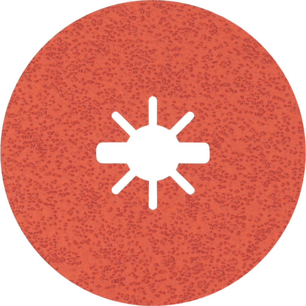 Image of Bosch Expert R782 Prisma X-Lock Fibre Discs 125mm x X-Lock 36 Grit 25 Pack 
