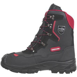 Image of Oregon Yukon Safety Chainsaw Boots Black Size 9 