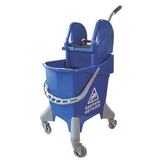 Image of Stronghold Healthcare Kentucky Mop Bucket Blue 25Ltr 