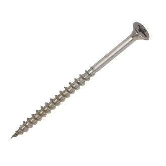 Image of Timbadeck Double-Countersunk Stainless Steel Decking Screws 4.5 x 65mm 100 Pack 