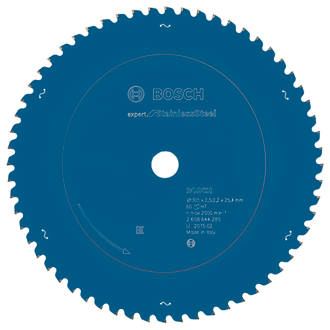 Image of Bosch Expert Stainless Steel Circular Saw Blade 305mm x 25.4mm 60T 