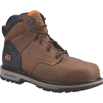Image of Timberland Pro Ballast Safety Boots Brown Size 10.5 