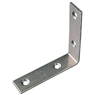 Image of Corner Braces Zinc-Plated 52mm x 52mm x 16.35mm 10 Pack 