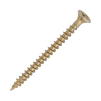 Image of Timco C2 Strong-Fix PZ Double-Countersunk Multi-Purpose Screws 6mm x 80mm 200 Pack 