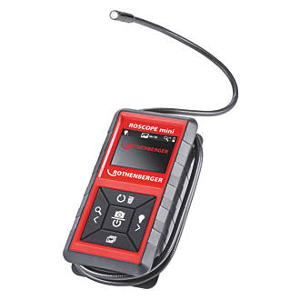 Image of Rothenberger Roscope Mini Hand-Held Inspection Camera With 2 1/2" Colour Screen 