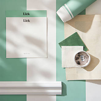 Image of LickPro Green Painted Stripe 01 Wallpaper Roll 52cm x 10m 