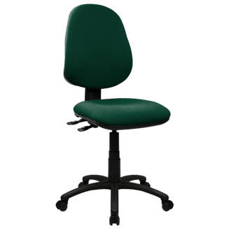 Image of Nautilus Designs Java 300 Medium Back Task/Operator Chair No Arms Green 