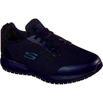 Image of Skechers Squad SR Myton Metal Free Non Safety Shoes Black Size 7 