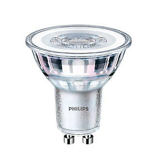 Image of Philips GU10 LED Light Bulb 255lm 3.5W 3 Pack 