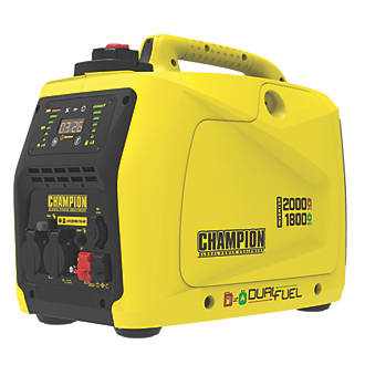 Image of Champion 82001I-E-DF 1600W Dual-Fuel Inverter Generator 240V 