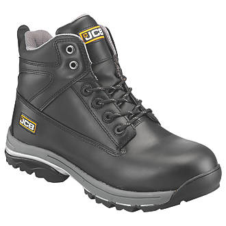 Image of JCB Workmax Safety Boots Black Size 8 