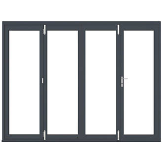 Image of JCI Limited Bi-Fold Patio Door Set Anthracite Grey 2990 x 2090mm 