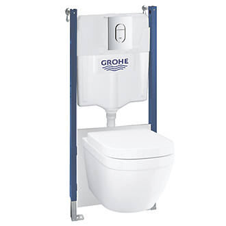 Image of Grohe Solido Euro 5in1 WC & Frame Bundle 1135mm 