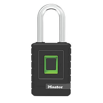 Image of Master Lock 4901EURDLHCC Steel Weatherproof Combination Biometric Padlock 57mm 