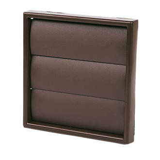 Image of Manrose Flap Vent Brown x 
